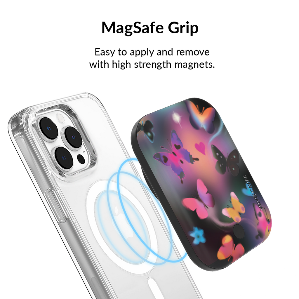 Aurora Butterfly Portable MagSafe Charger Power Pack