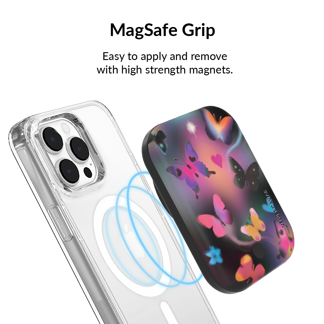 Aurora Butterfly Portable MagSafe Charger Power Pack