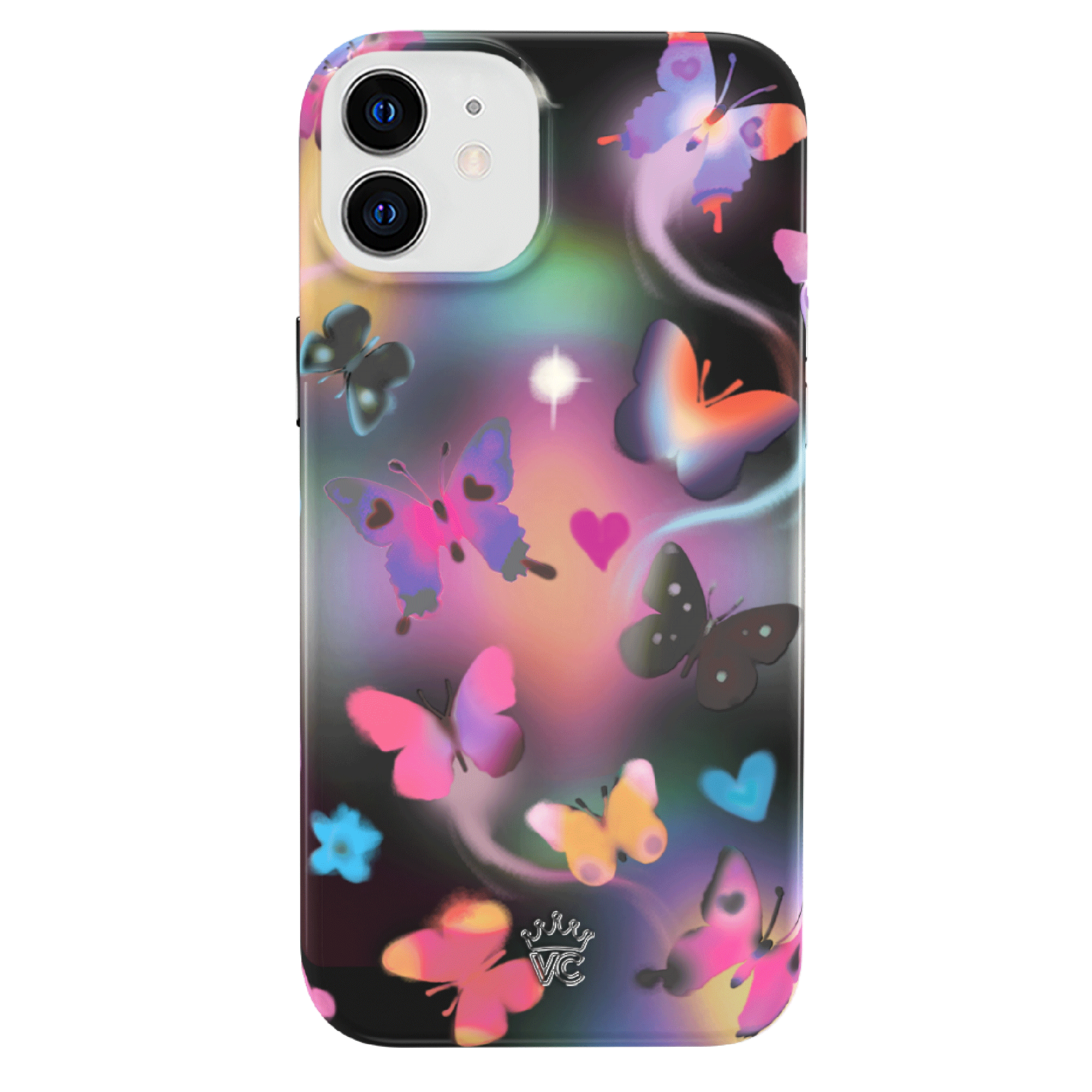 Aurora Butterfly iPhone Case