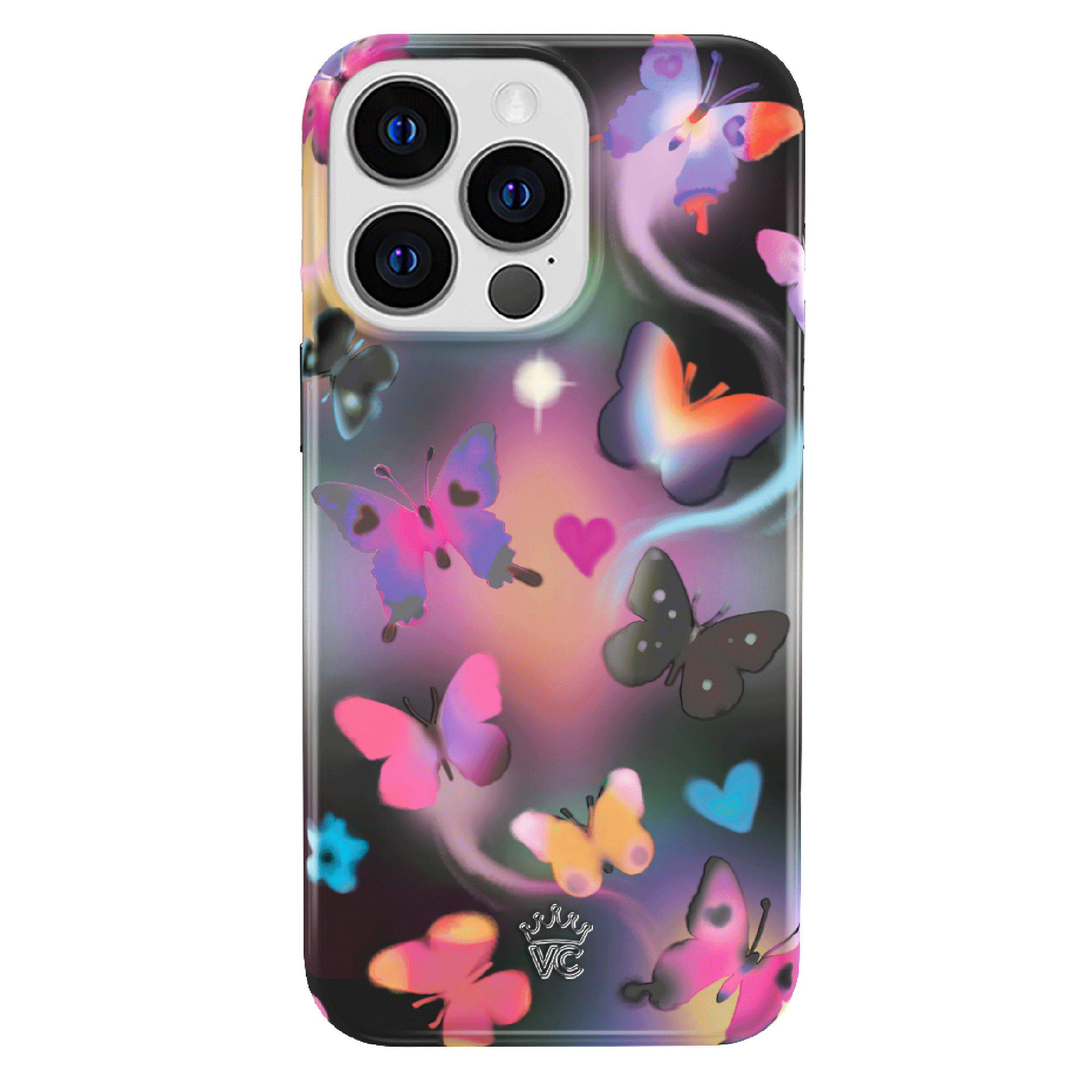 Aurora Butterfly iPhone Case