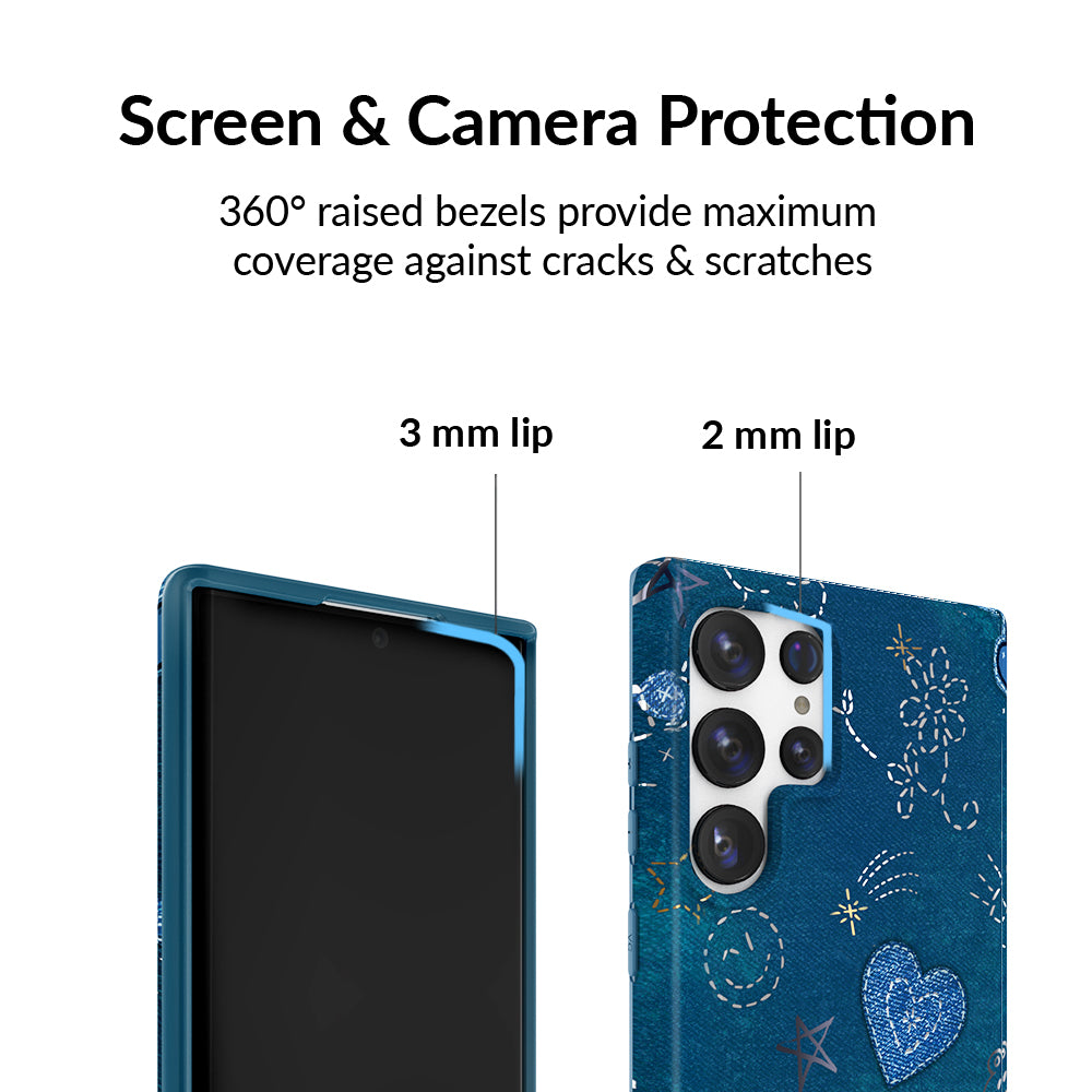 Blue Jean Baby Samsung Case
