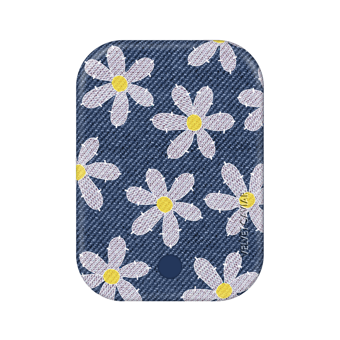 Denim Daisy Portable MagSafe Charger Power Pack