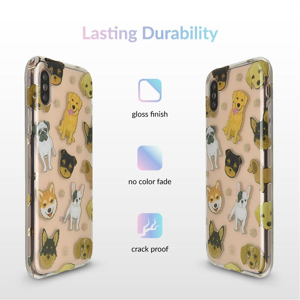 Dog Clear iPhone Case
