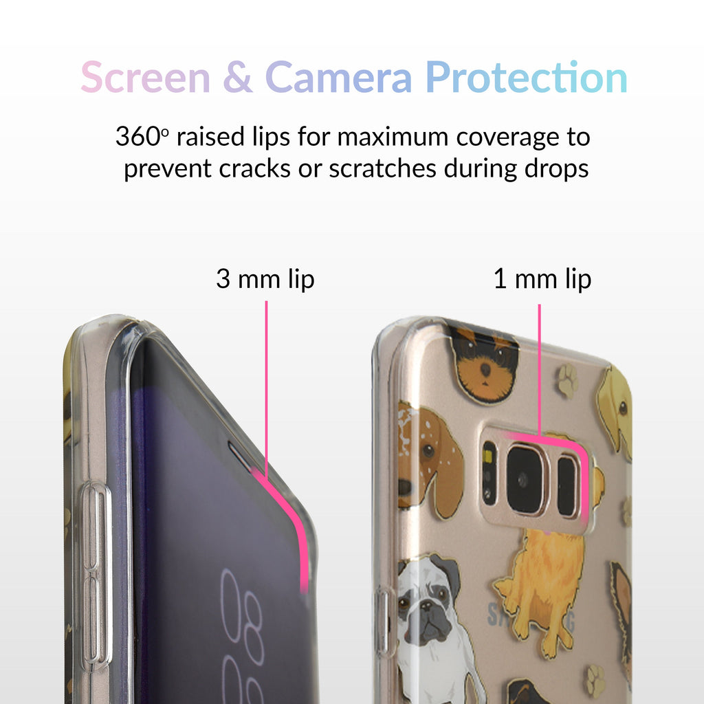 Dog Clear Samsung Galaxy Case