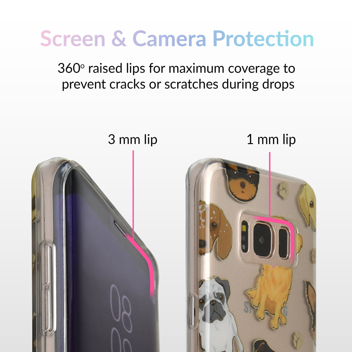 Dog Clear Samsung Galaxy Case