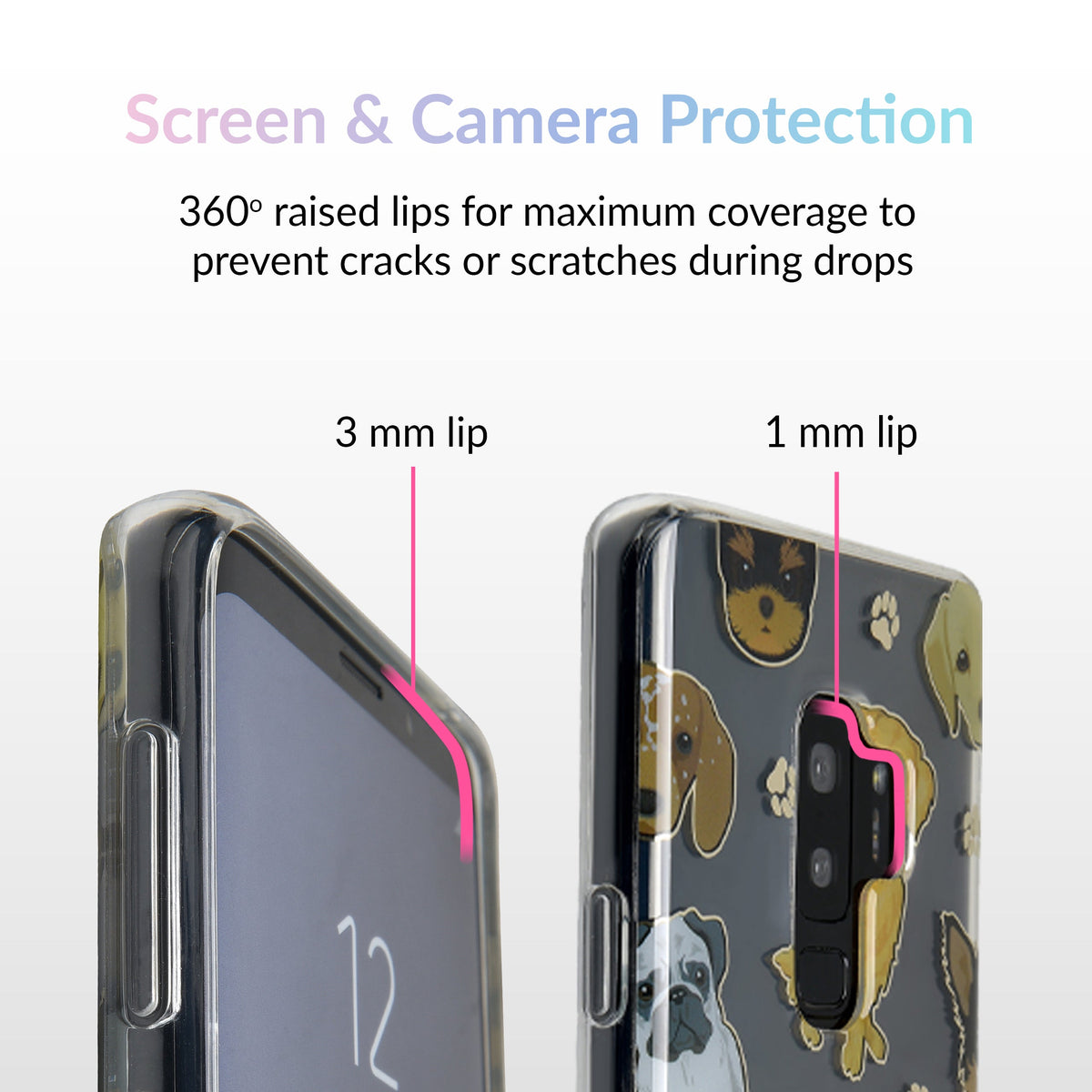 Dog Clear Samsung Galaxy Case
