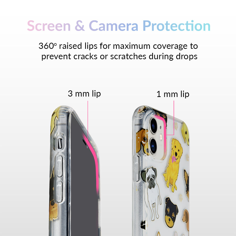 Dog Clear iPhone Case