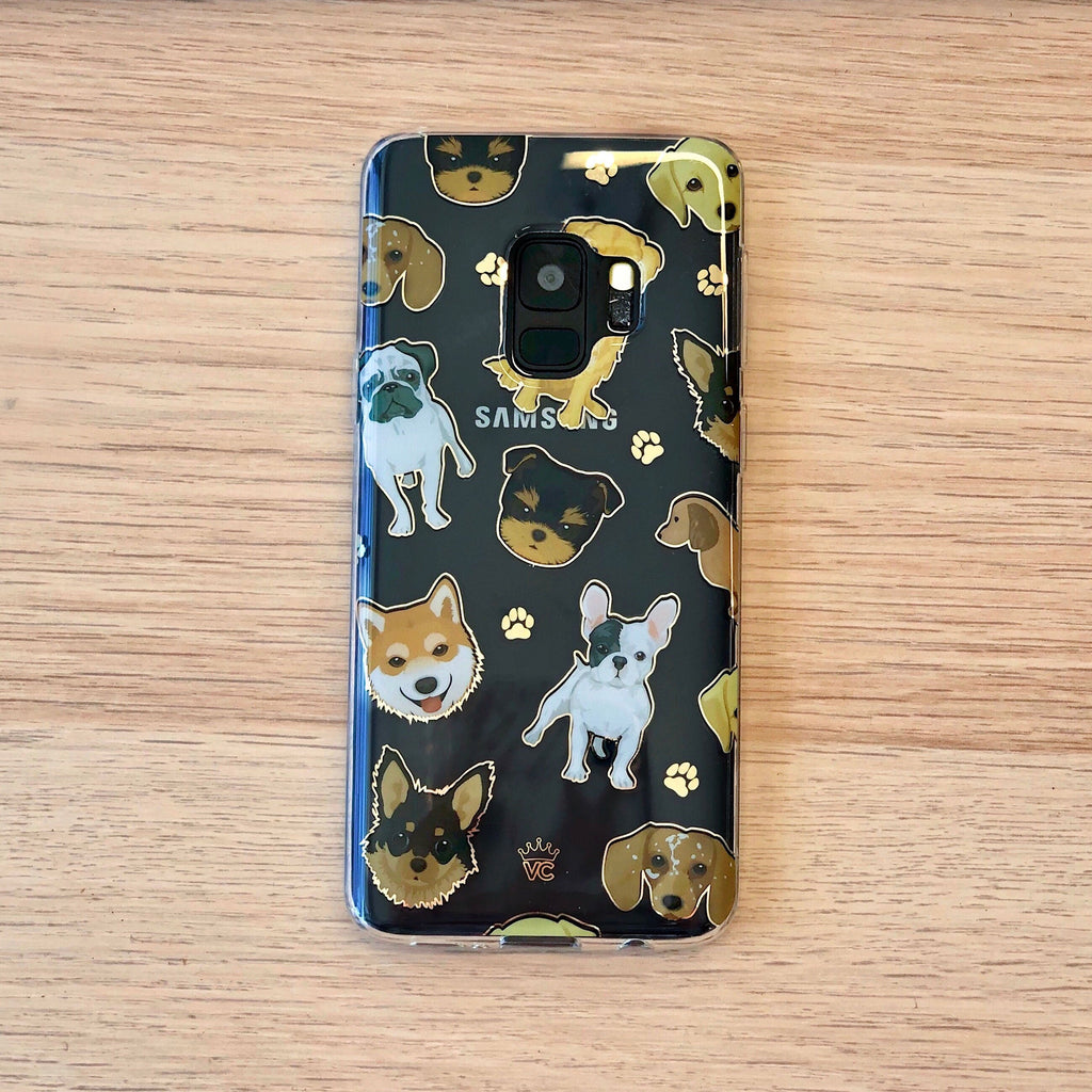 Dog Clear Samsung Galaxy Case