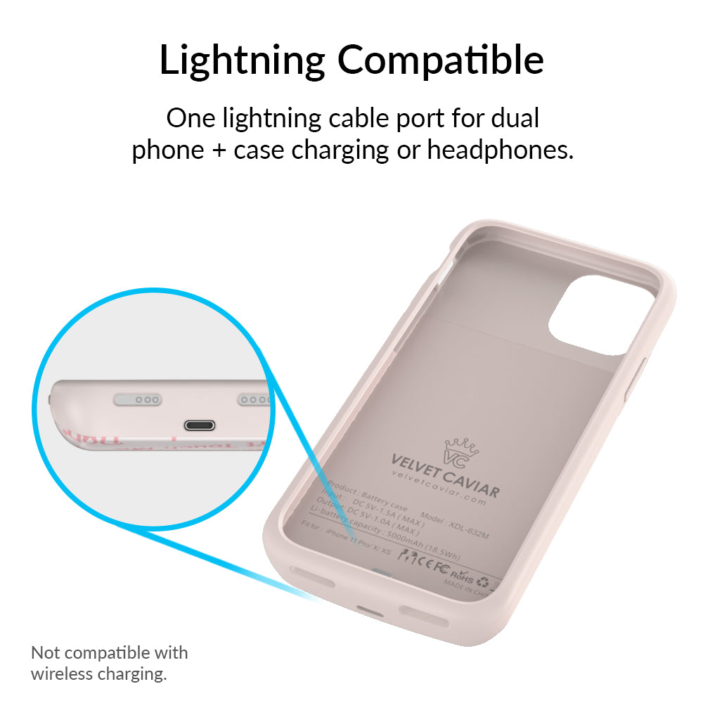 Don't Touch Me iPhone Charging Case
