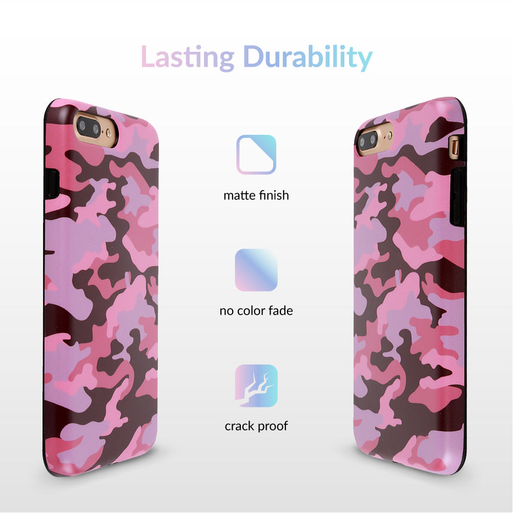 Dusty Rose Camo iPhone Case