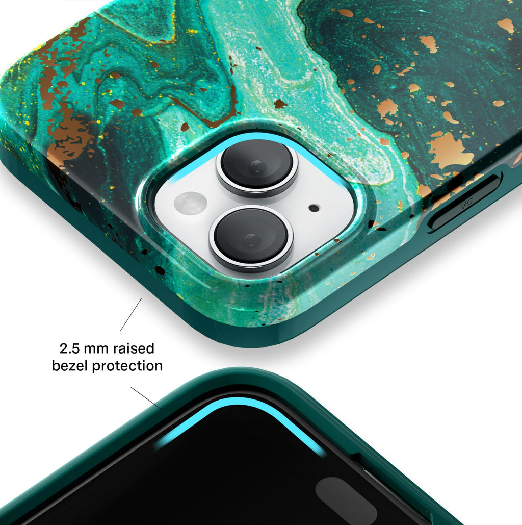 Emerald Marble iPhone Case