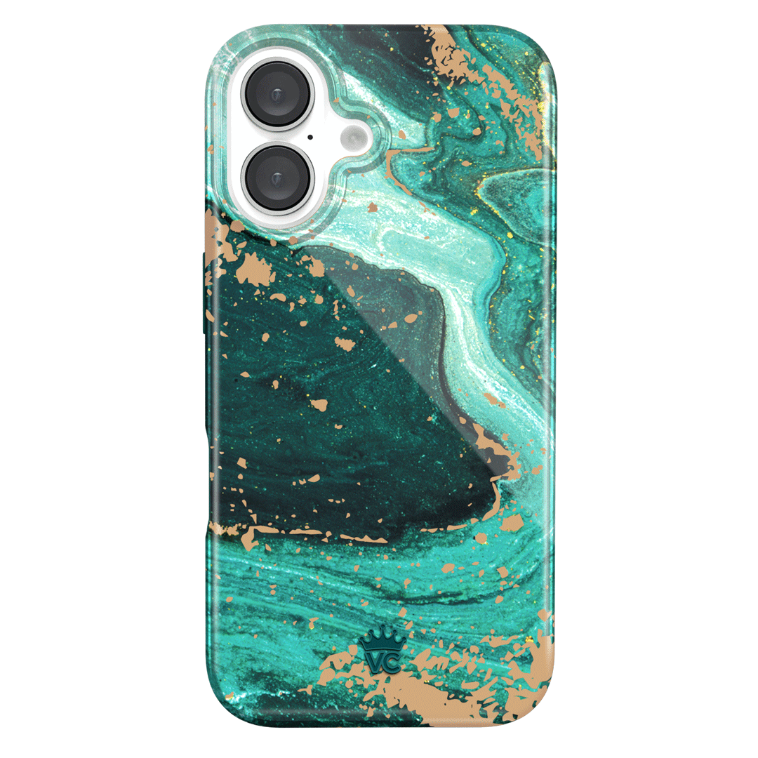 Emerald Marble iPhone Case