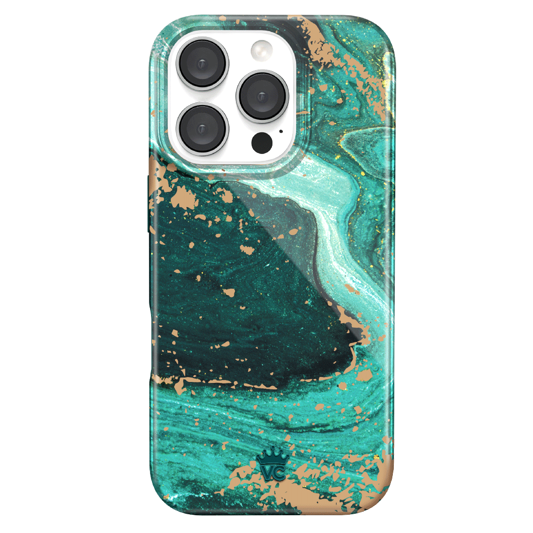 Emerald Marble iPhone Case