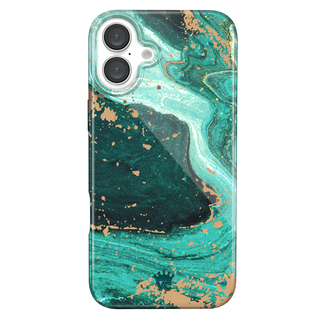 Emerald Marble iPhone Case