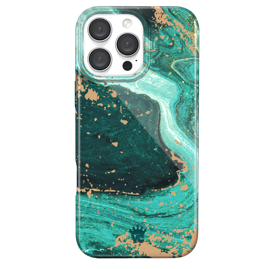 Emerald Marble iPhone Case