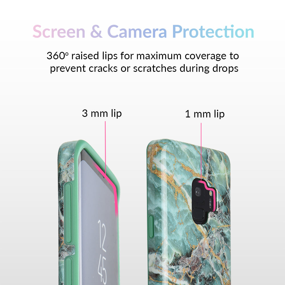 Green Emerald Marble Samsung Galaxy Case