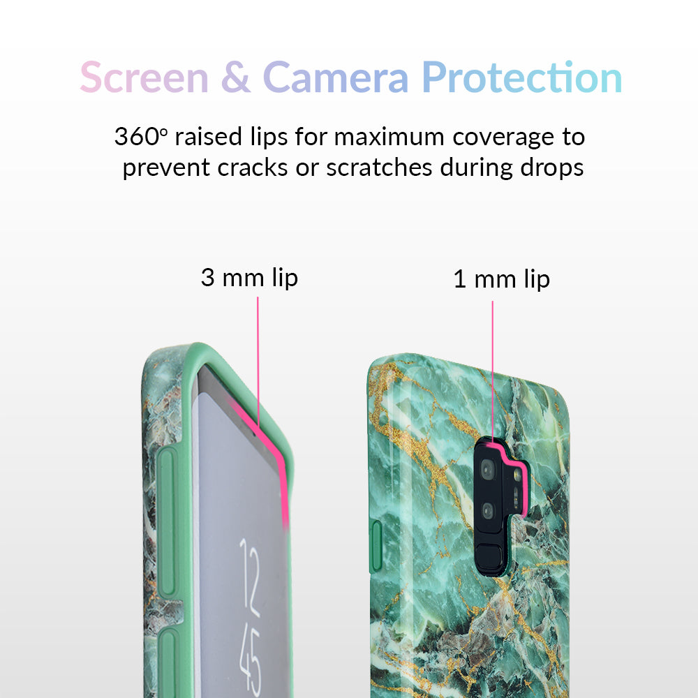 Green Emerald Marble Samsung Galaxy Case