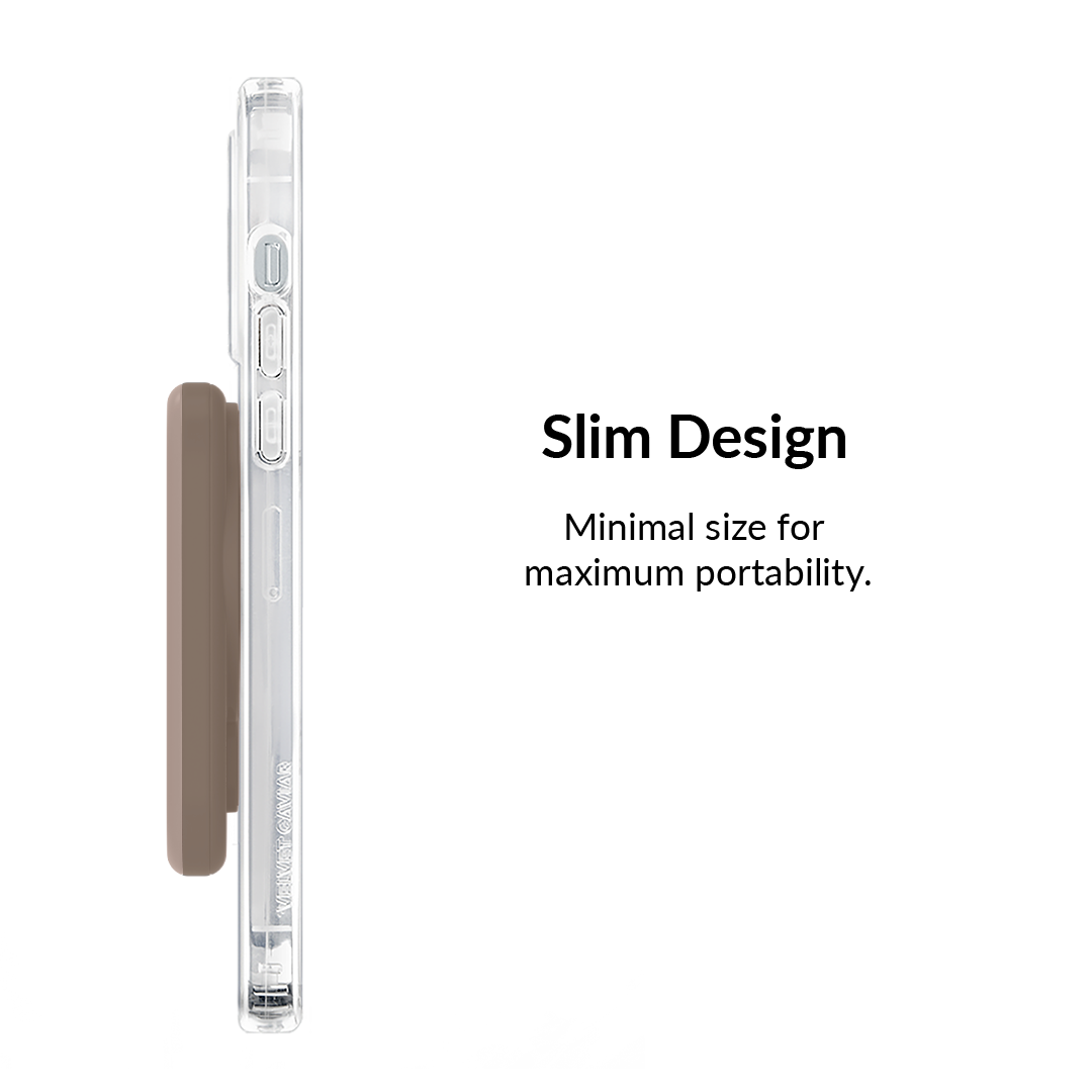 Cashmere Taupe Portable MagSafe Charger Power Pack
