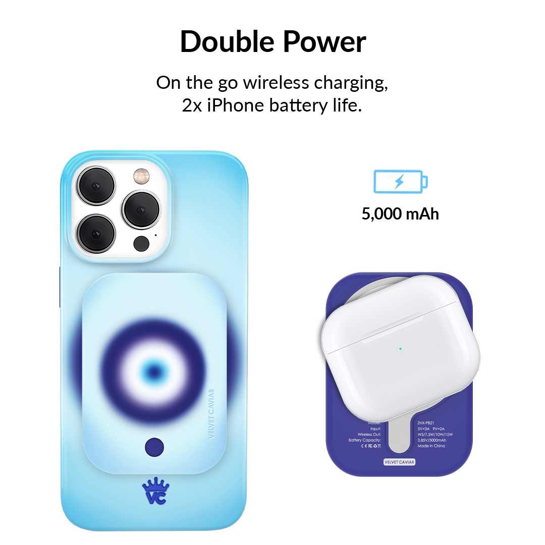 Evil Eye Aura Portable MagSafe Charger Power Pack