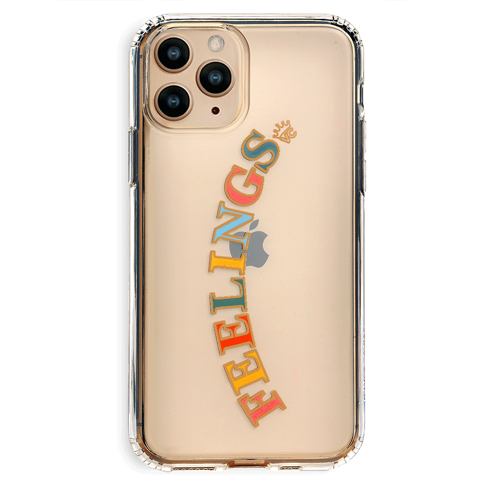 Feelings Clear iPhone Case