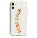 Feelings Clear iPhone Case