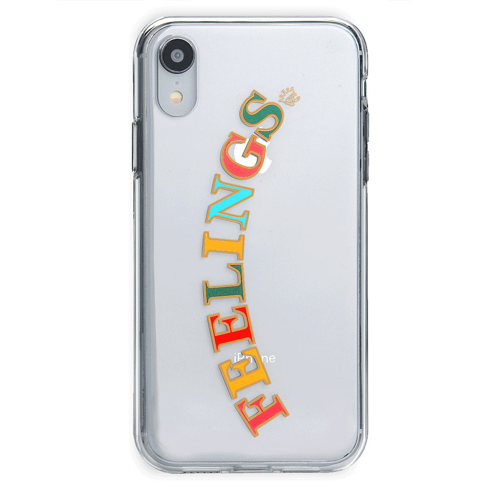 Feelings Clear iPhone Case