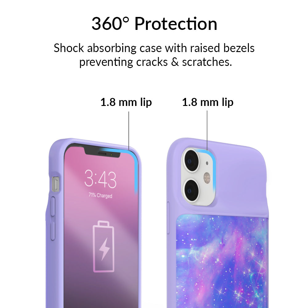 Galaxy iPhone Charging Case