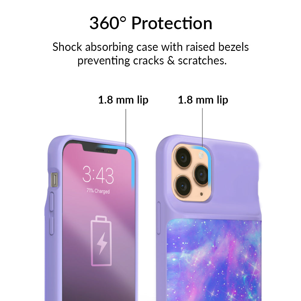 Galaxy iPhone Charging Case
