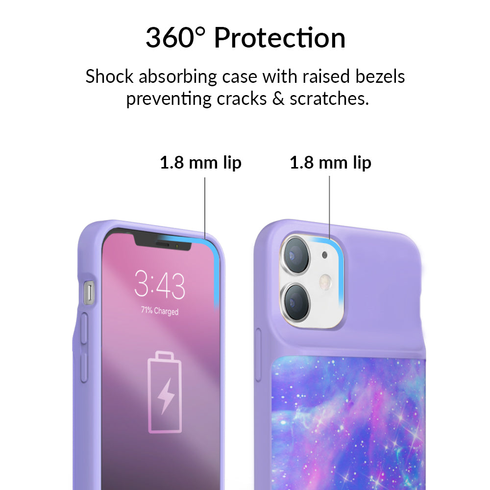 Galaxy iPhone Charging Case