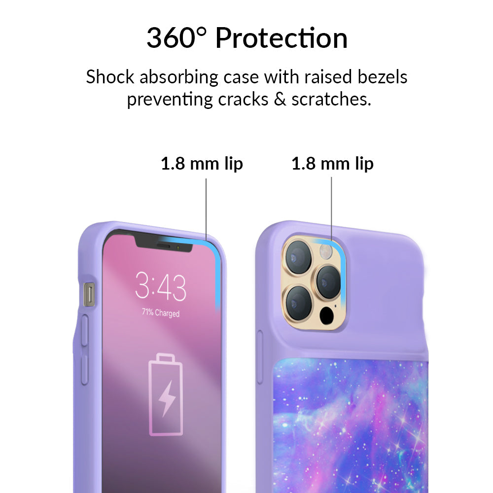 Galaxy iPhone Charging Case