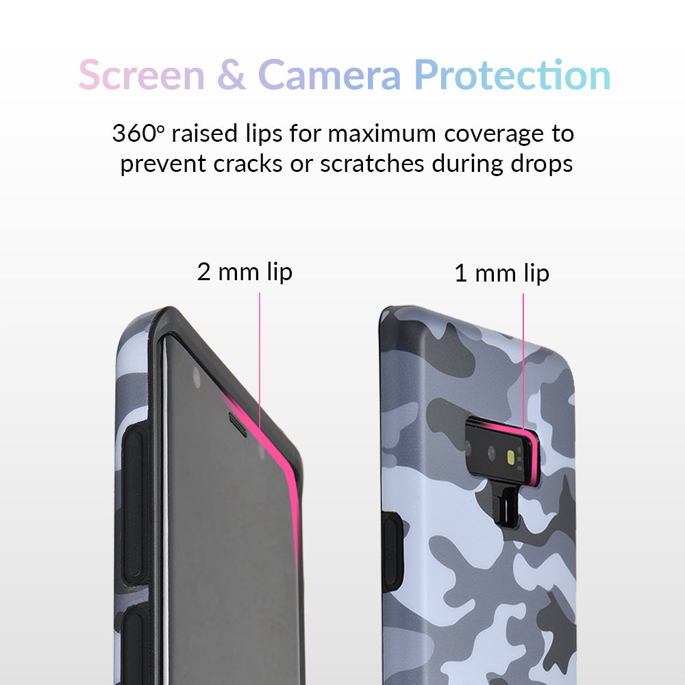 Gray Camo Samsung Galaxy Case