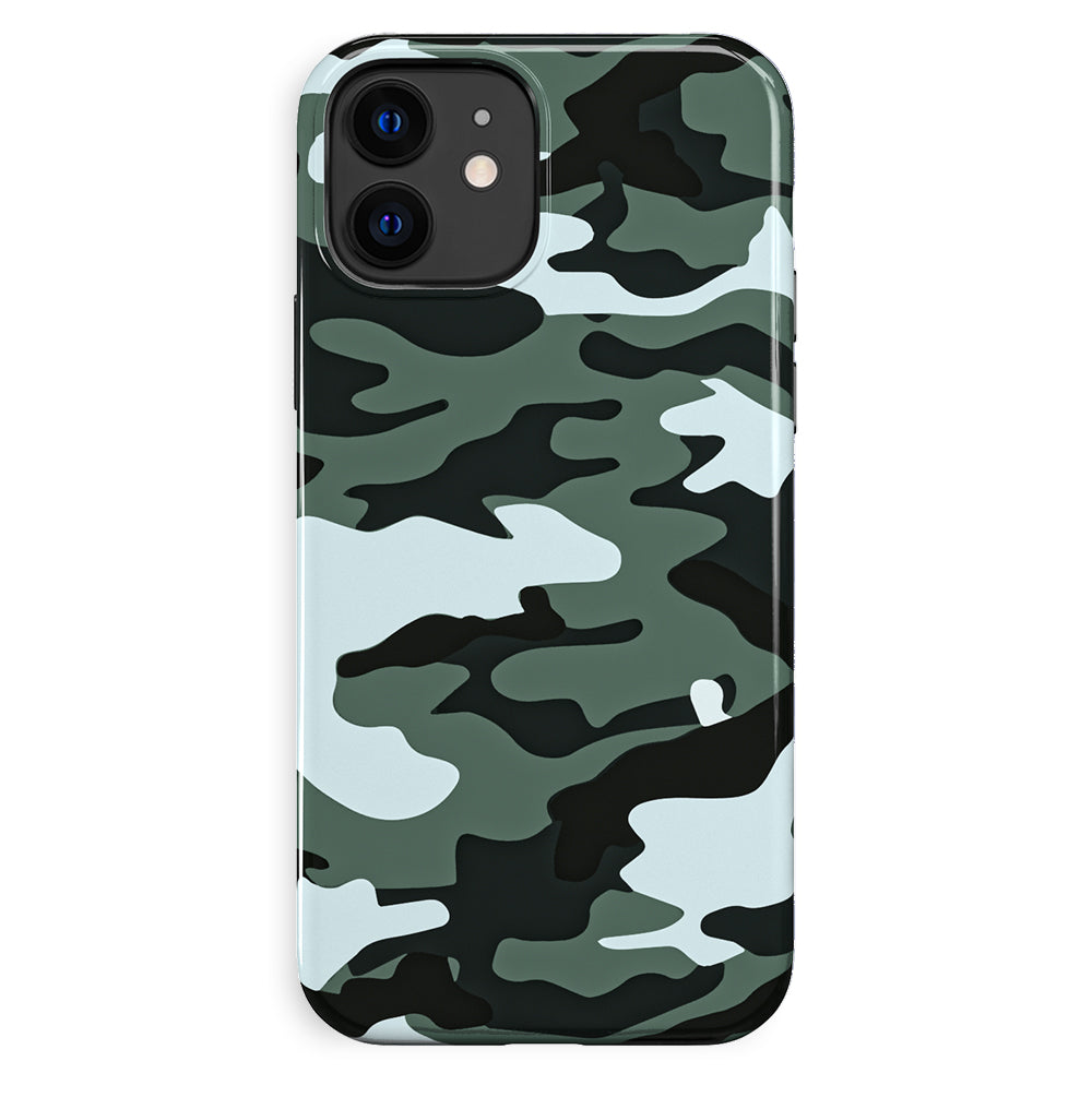 Green Camo iPhone Case