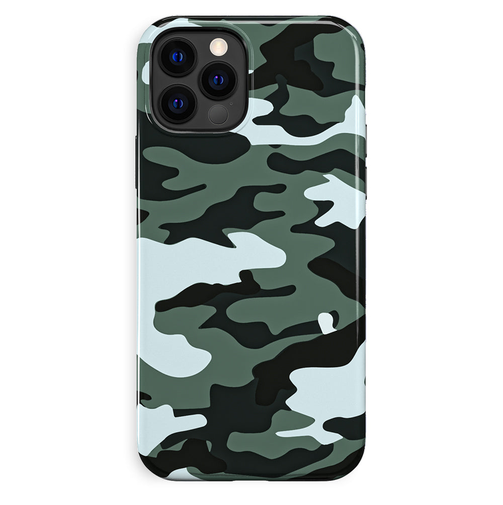 Green Camo iPhone Case