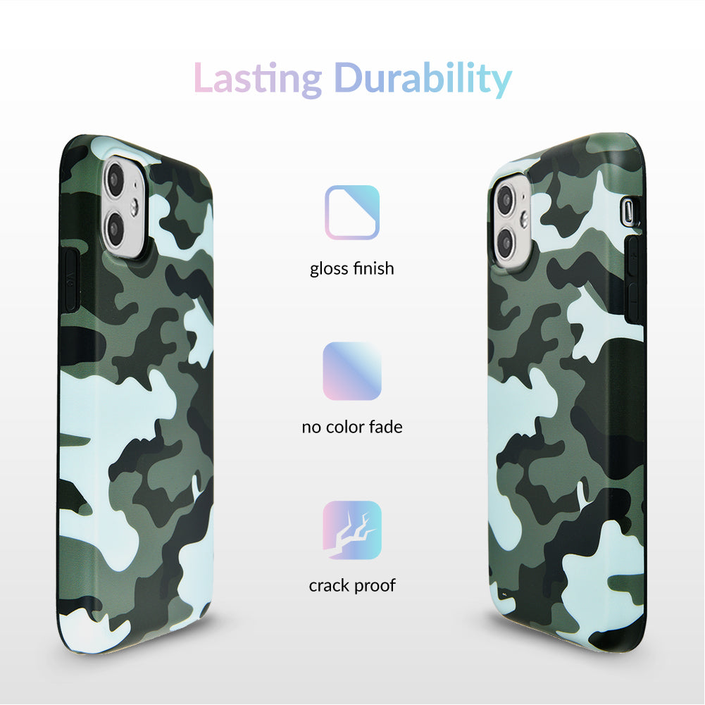 Green Camo iPhone Case