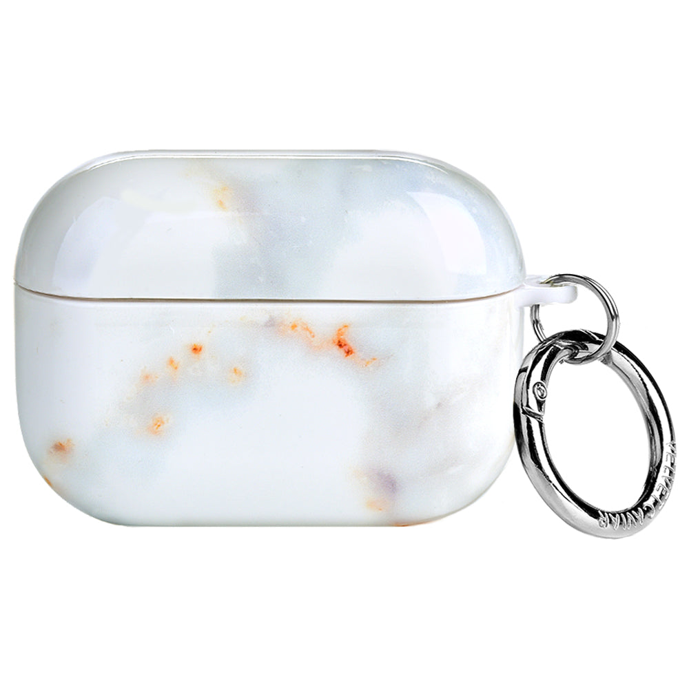 Grey Clouds Marble AirPods Case