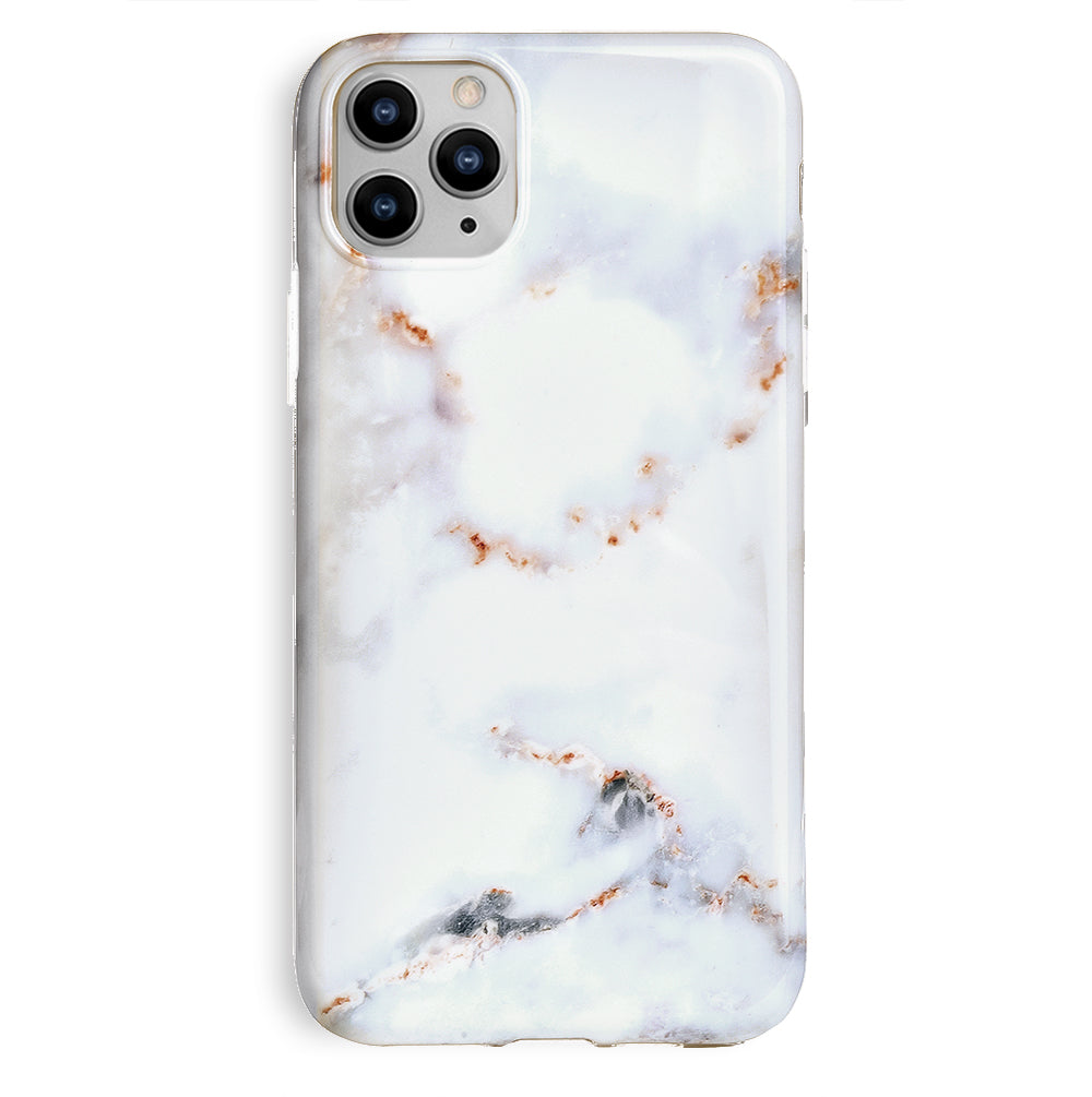 Gray Clouds Marble iPhone Case
