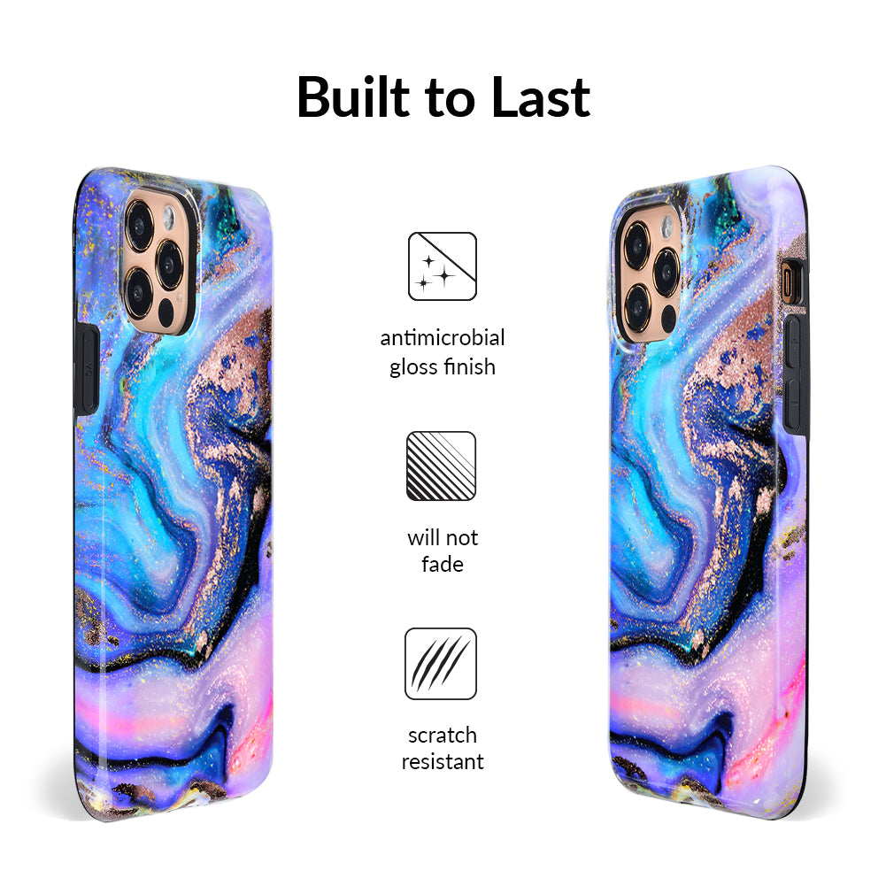 Galaxy Glitter iPhone Case