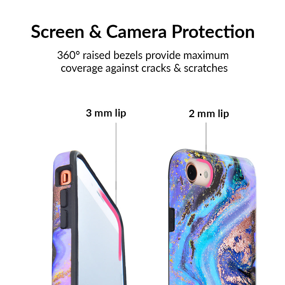 Galaxy Glitter iPhone Case