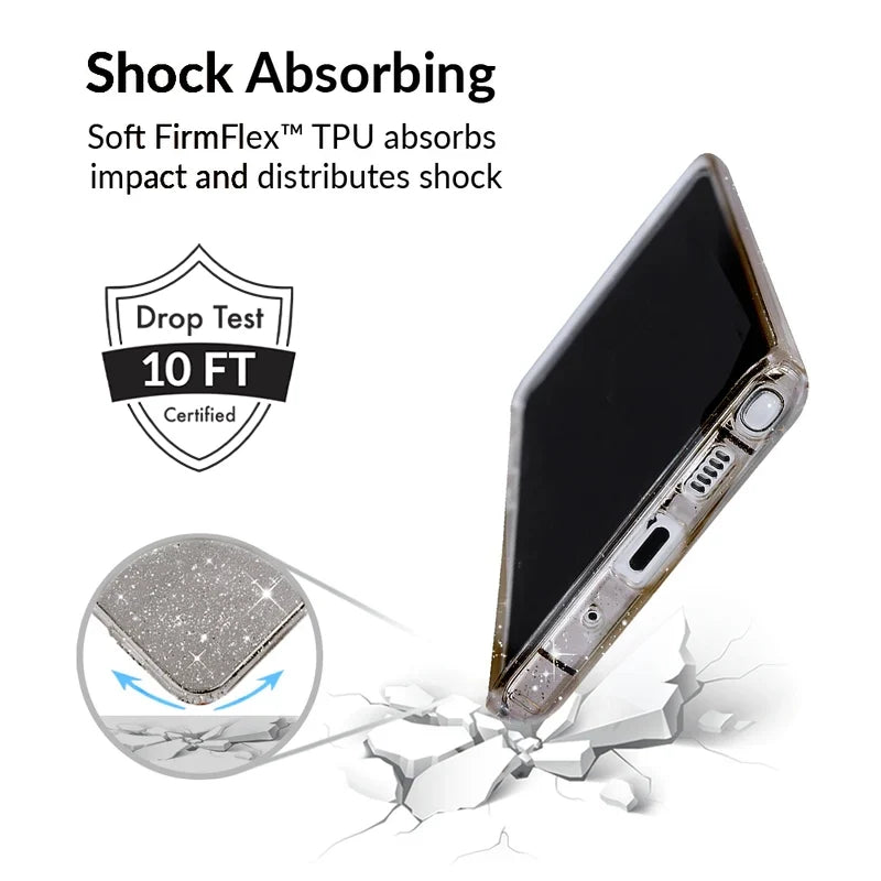 Grey Stardust Samsung Case