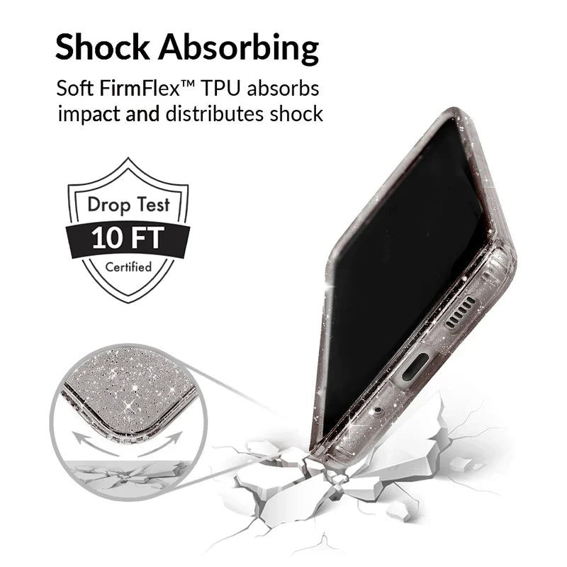 Grey Stardust Samsung Case