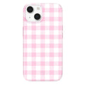 Baby Pink Gingham iPhone Case