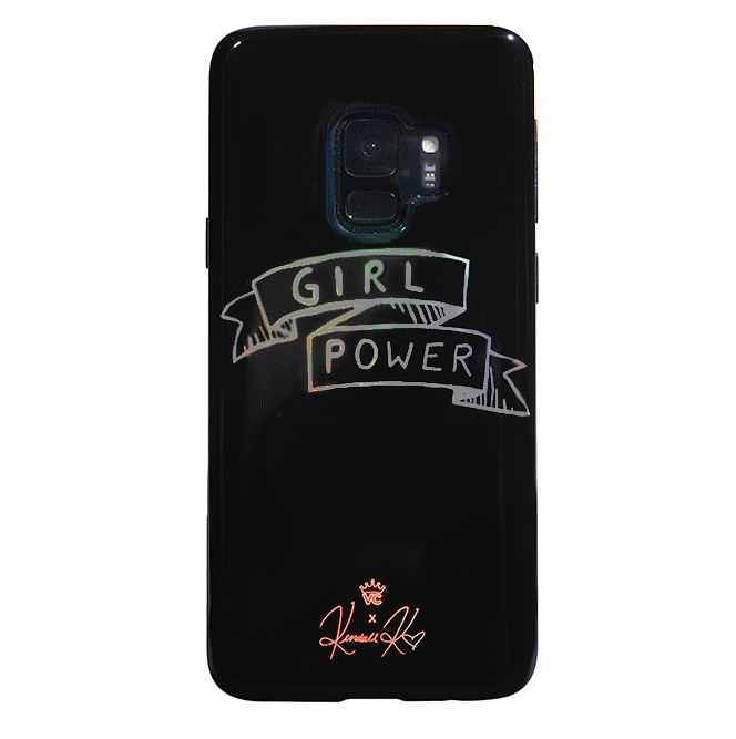 Girl Power iPhone Case by Kendall Vertes