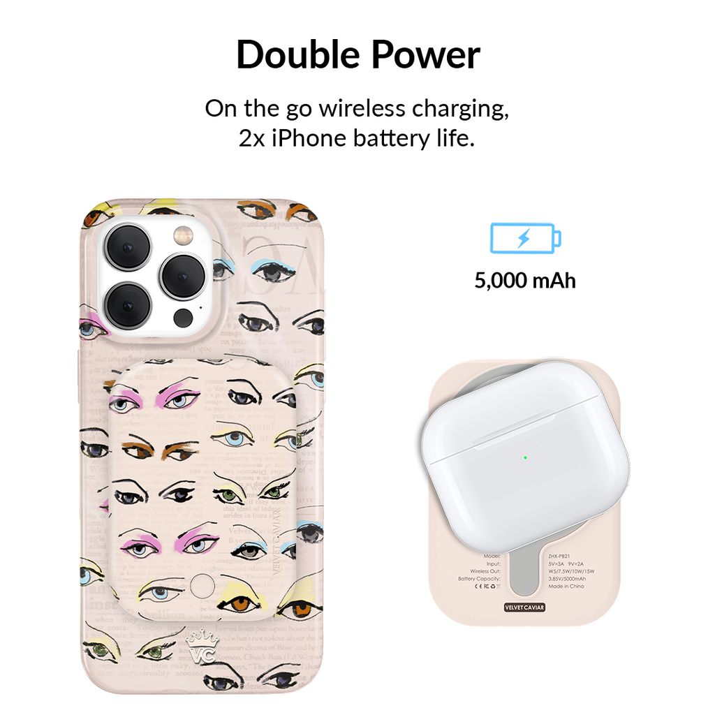 Siren Eyes Portable MagSafe Charger Power Pack