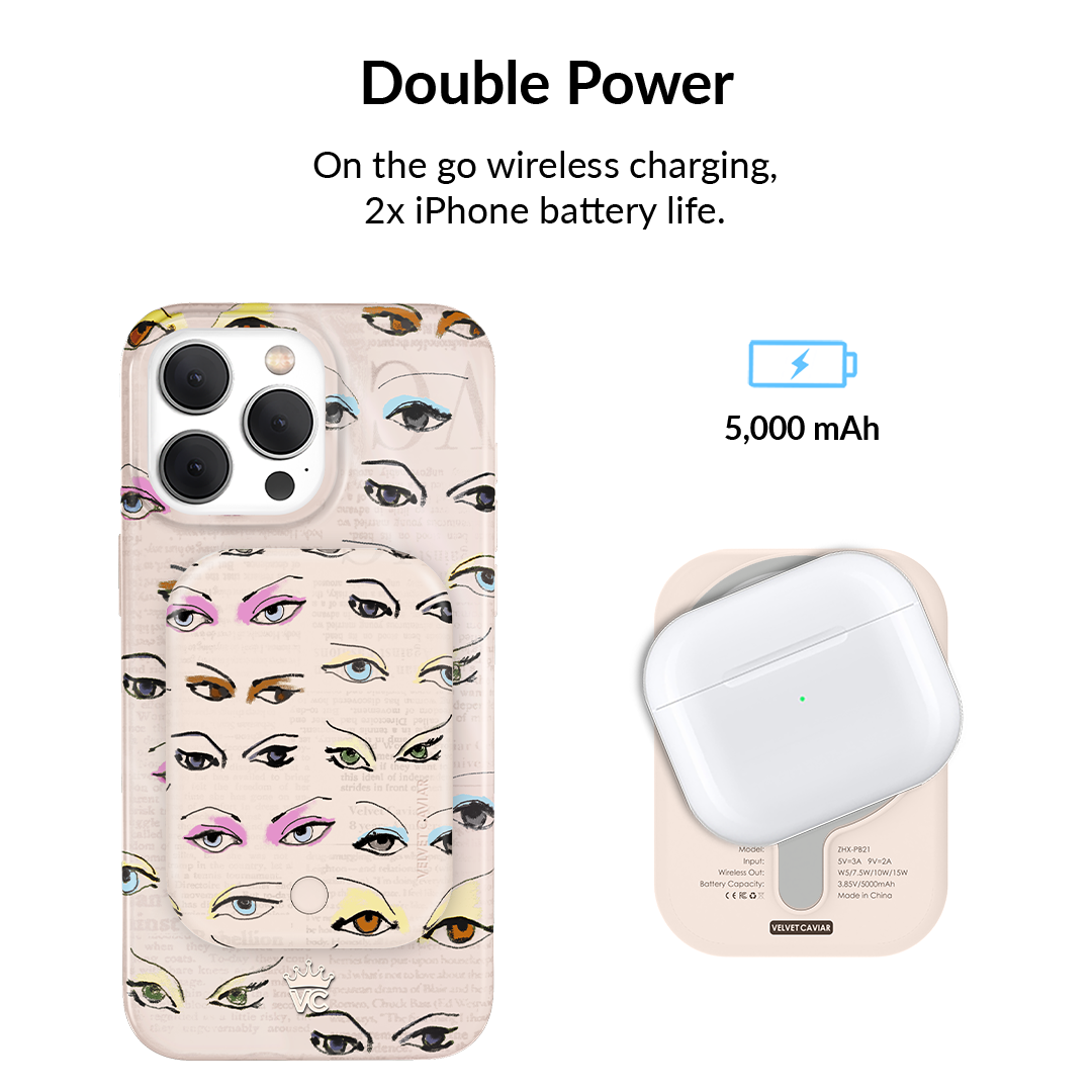 Siren Eyes Portable MagSafe Charger Power Pack