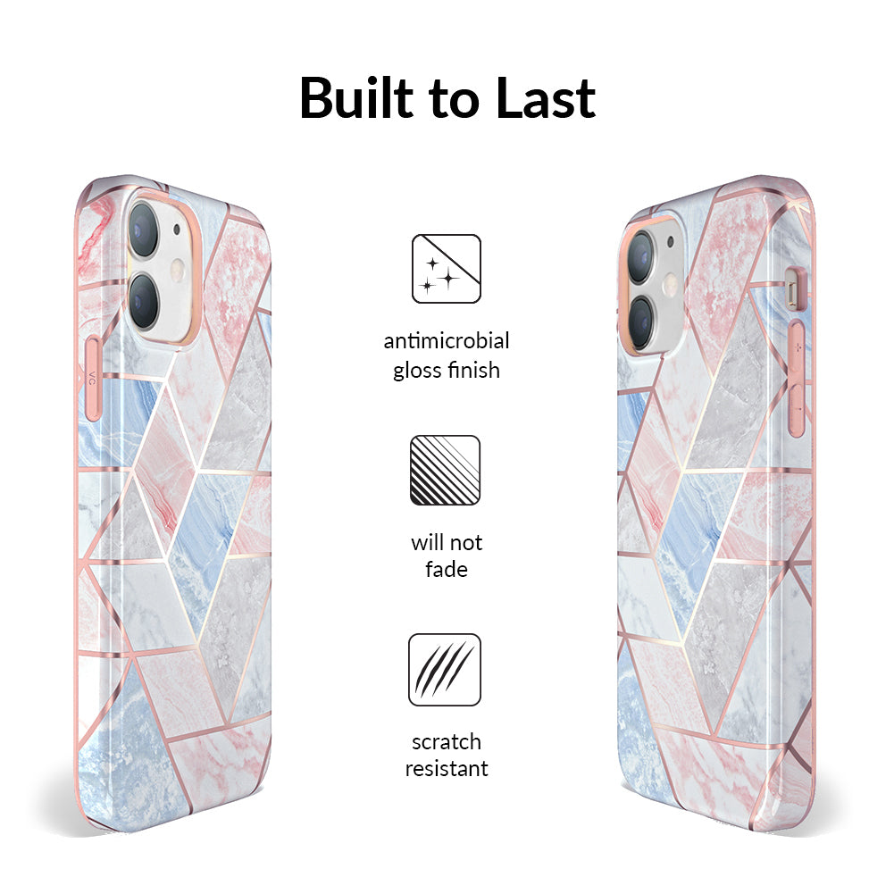 Geometric Marble iPhone Case