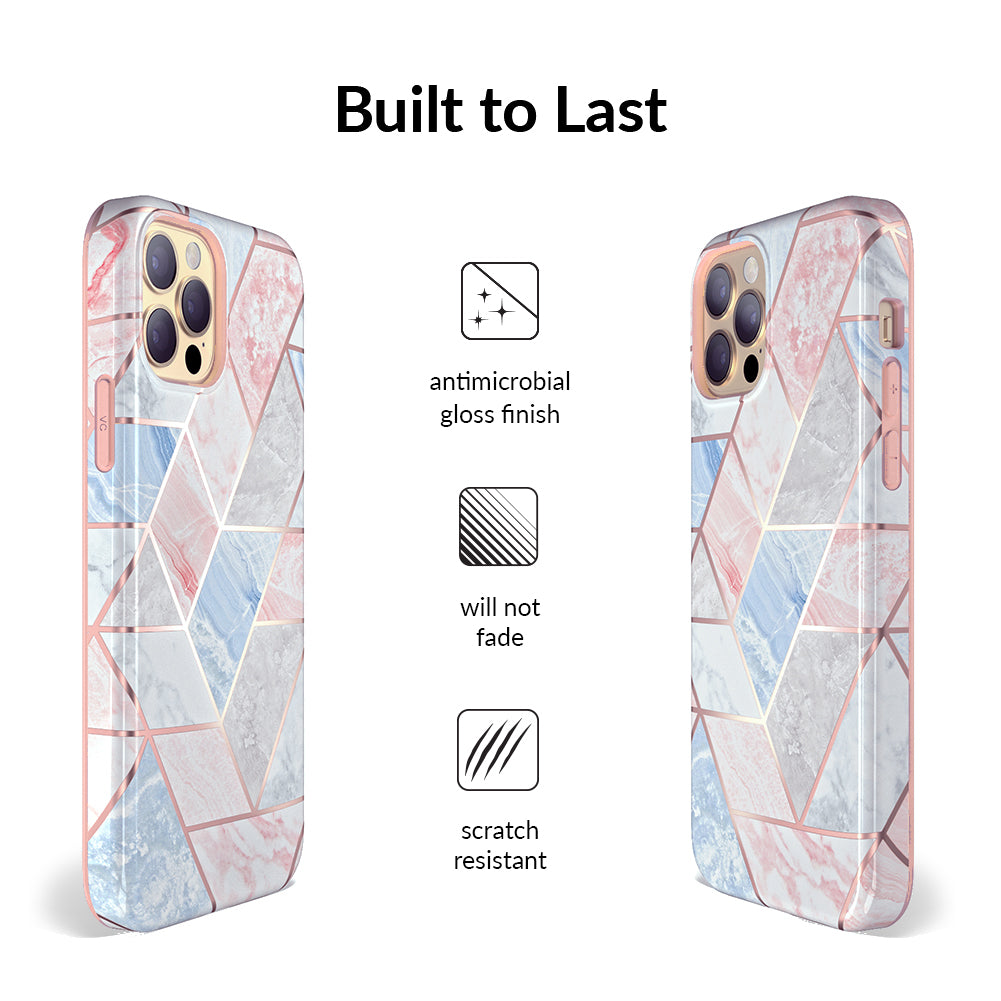 Geometric Marble iPhone Case
