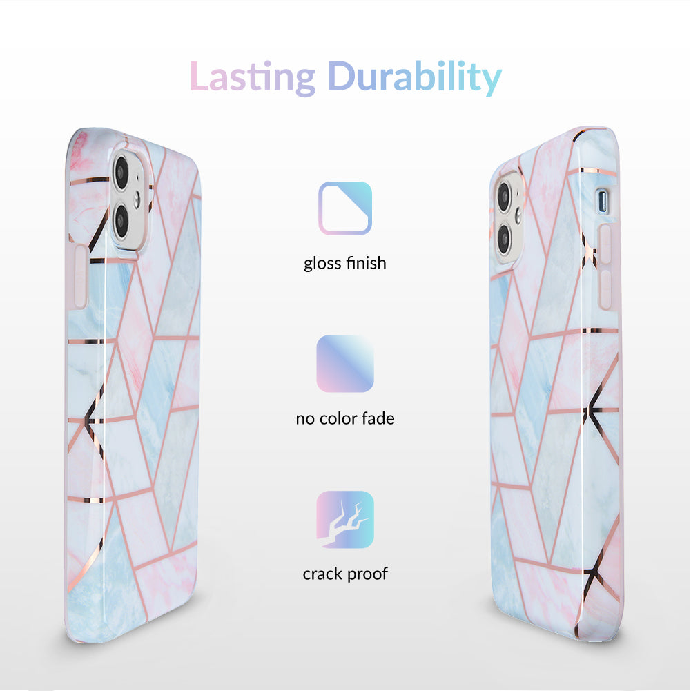 Geometric Marble iPhone Case