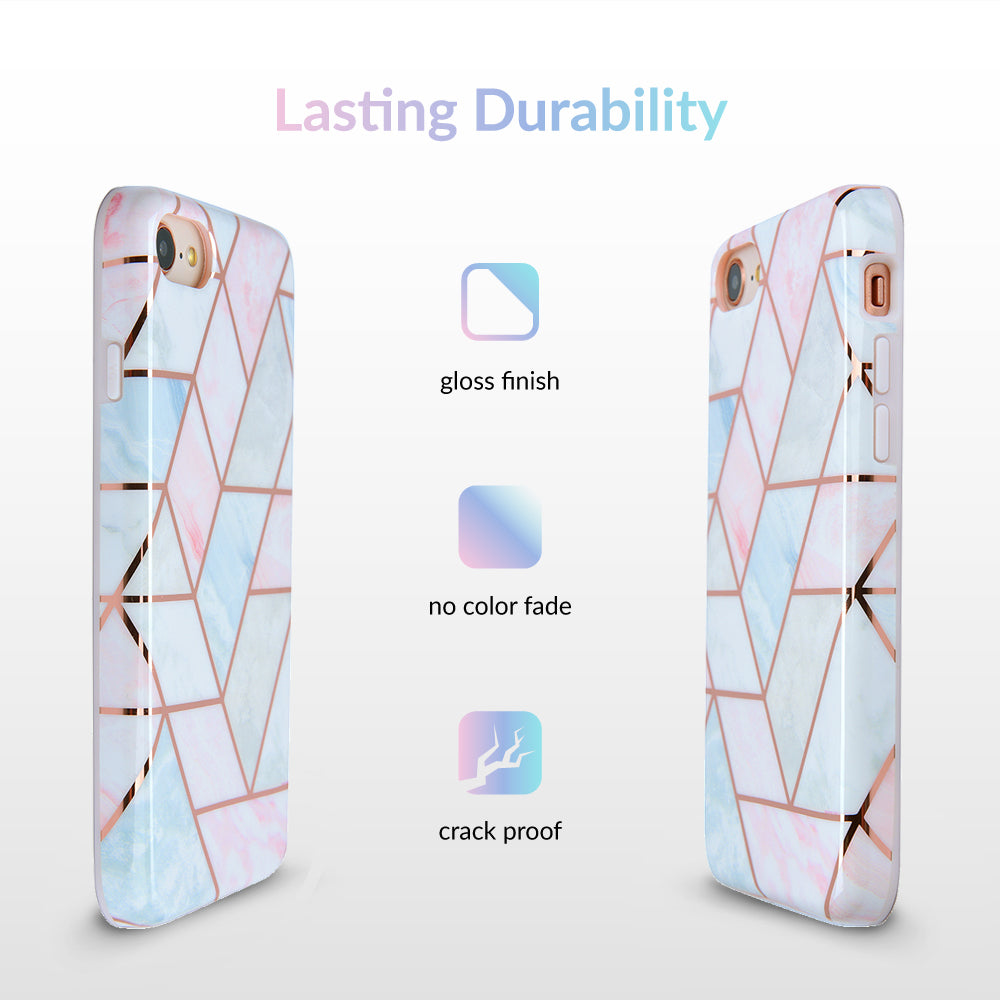 Geometric Marble iPhone Case