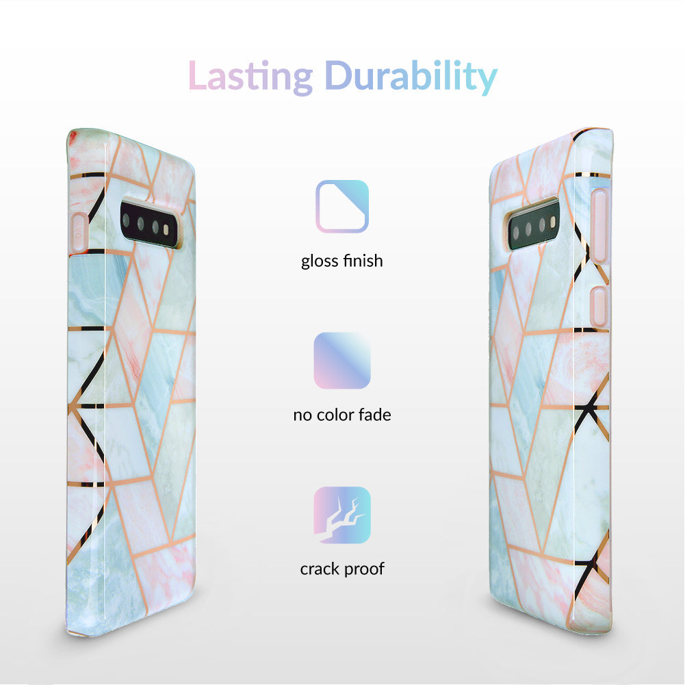 Geometric Marble Samsung Case