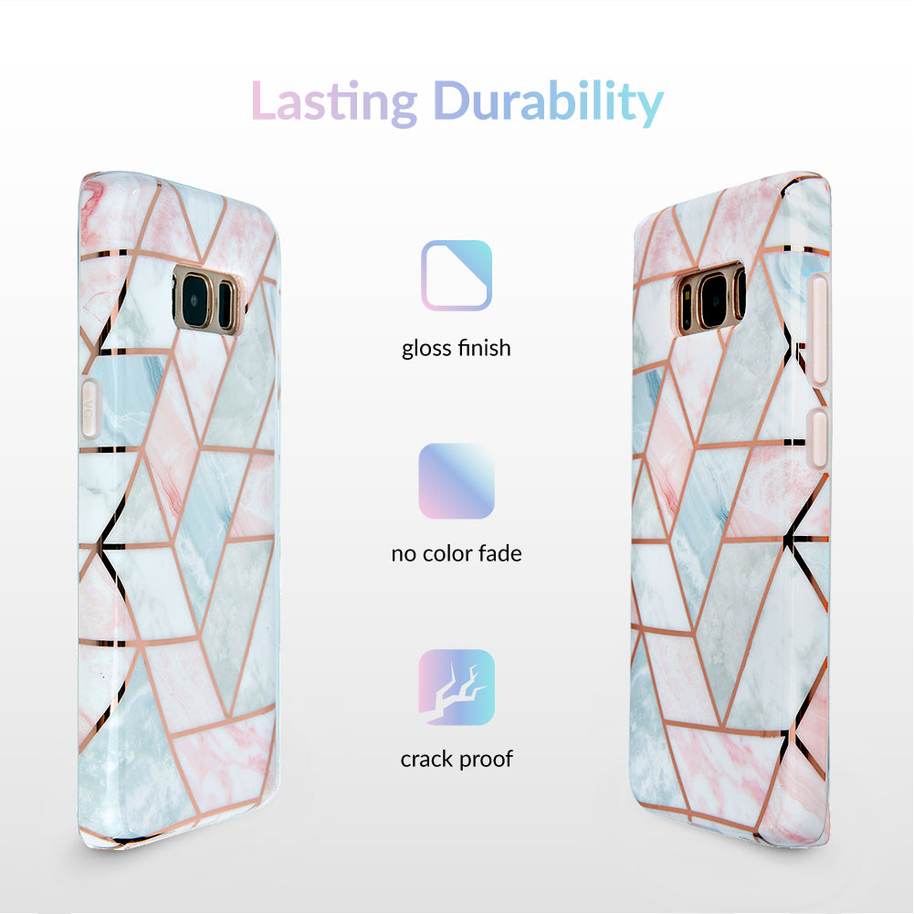 Geometric Marble Samsung Case